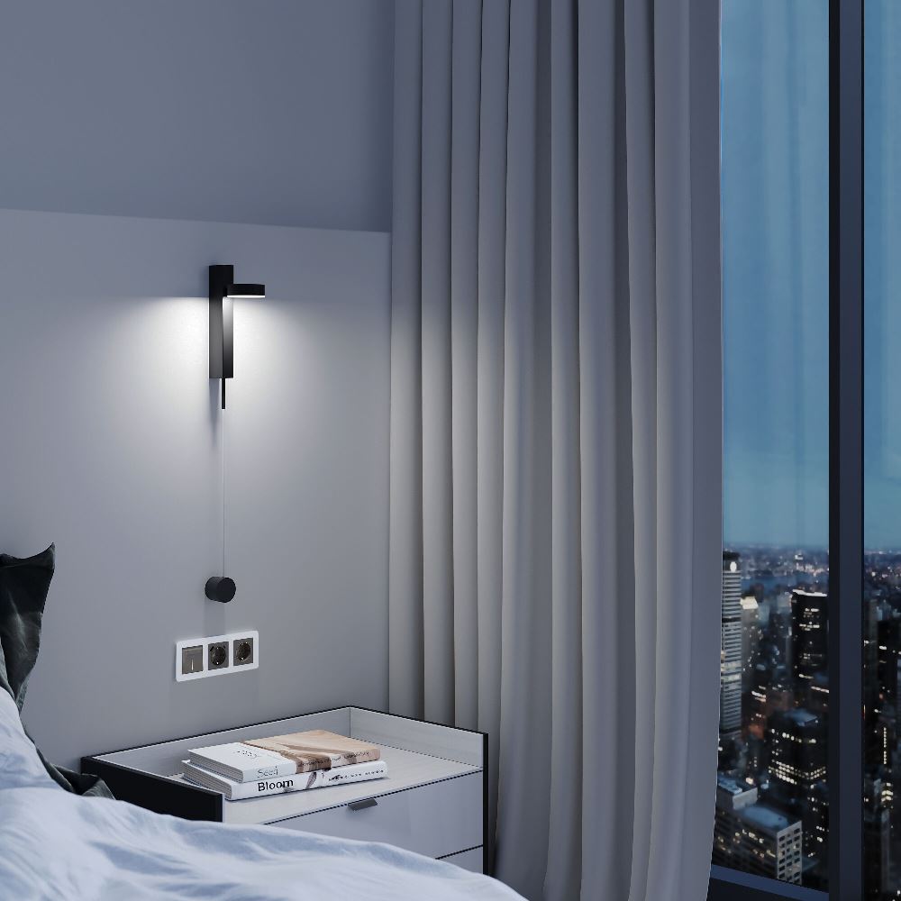 Выключатель одноклавишный встраиваемый проходной Werkel с подсветкой Графит W1112144 — изображение 3