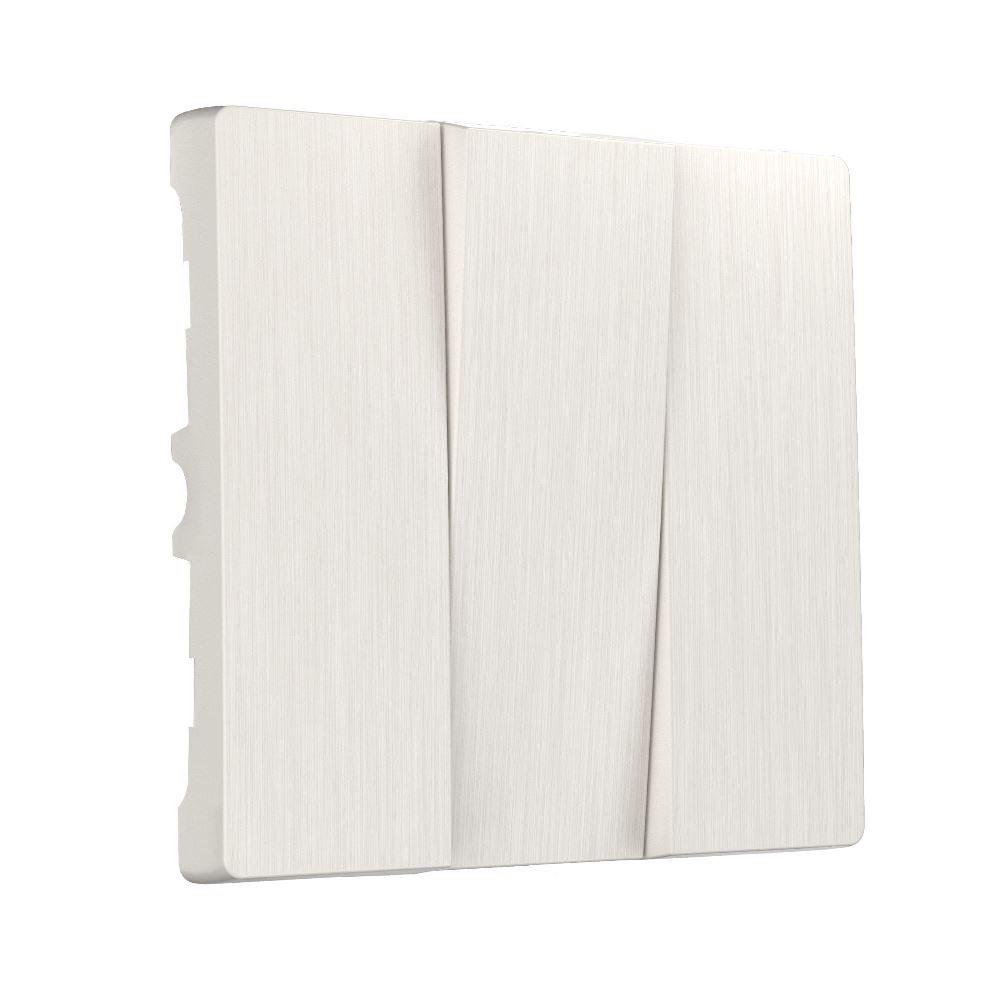 Набор клавиш для выключателя трехклавишного Werkel Перламутровый рифленый W1139013