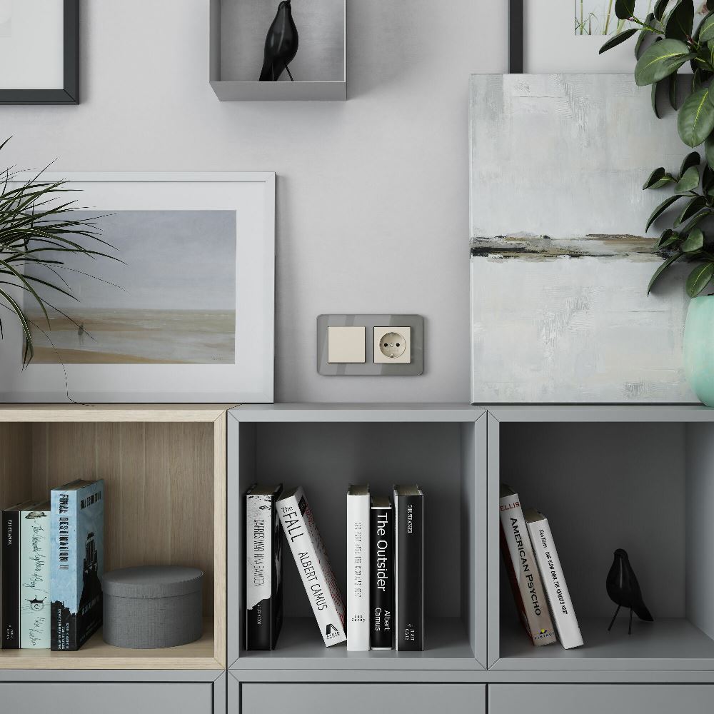 Розетка встраиваемая Werkel с заземлением Айвори матовый W1171062 — изображение 3