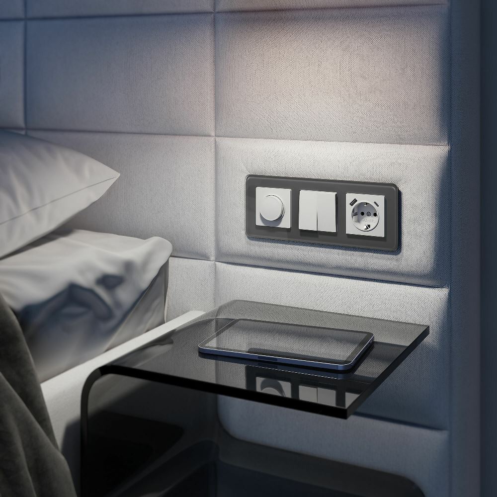 Розетка встраиваемая Werkel с заземлением, шторками и USB тип A+C Белый W1171701 — изображение 2