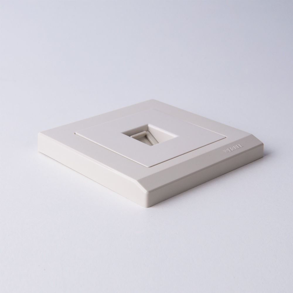 Розетка встраиваемая телефонная Werkel RJ-11 Слоновая кость W1182003 — изображение 2