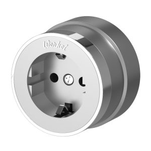 Розетка накладная Werkel Vintage Розетка накладная Серебро матовый / Хром W5871054