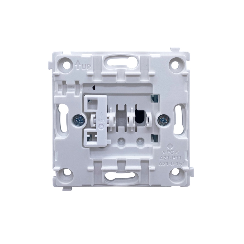 Выключатель одноклавишный встраиваемый Donel R98 звонкового типа с подсветкой Черный матовый DA03151-DA29028 — изображение 5