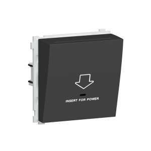 Выключатель электронный карточный встраиваемый Donel R98 Черный матовый DA14000-DA59028