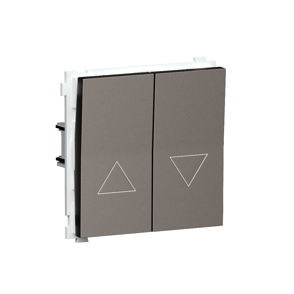 Выключатель жалюзи встраиваемый Donel R98 Сталь матовая DA15800-DA29437