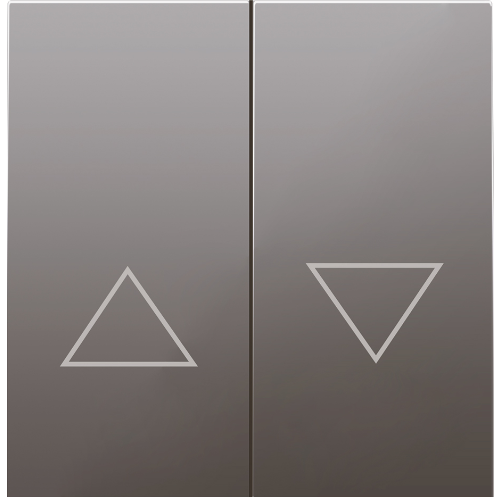 Выключатель жалюзи встраиваемый Donel R98 Сталь матовая DA15800-DA29437 — изображение 2