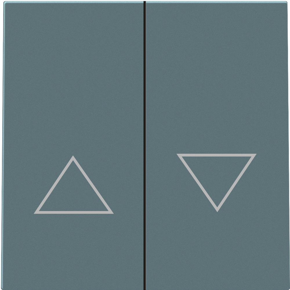 Выключатель жалюзи встраиваемый Donel R98 Изумруд матовый DA15800-DA29439 — изображение 2