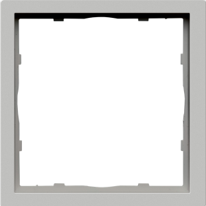 Рамка пластиковая Donel R98 нa 1 пост Серый матовый DA21140