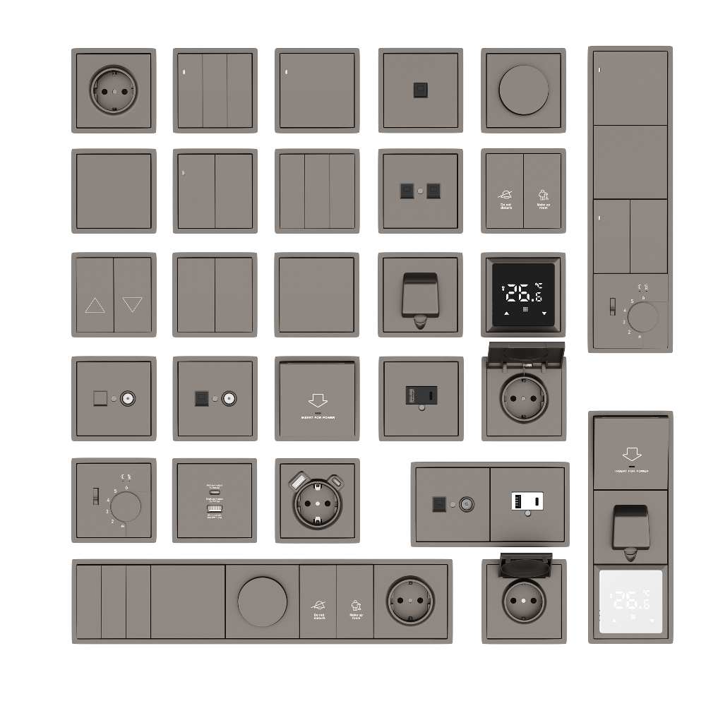 Рамка пластиковая Donel R98 на 2 поста Сталь матовая DA21237 — изображение 2