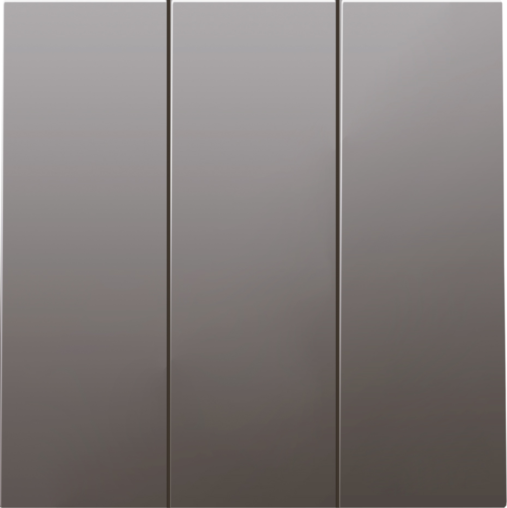 Выключатель трехклавишный встраиваемый Donel R98 Сталь матовая DA28300-DA29337 — изображение 2