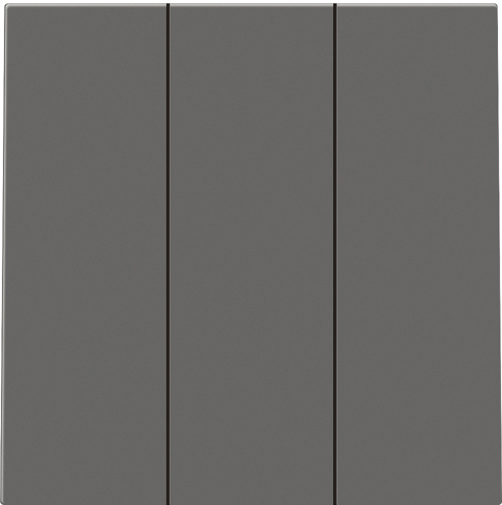 Выключатель трехклавишный встраиваемый Donel R98 звонкового типа Шоколад матовый DA35100-DA29342 — изображение 2