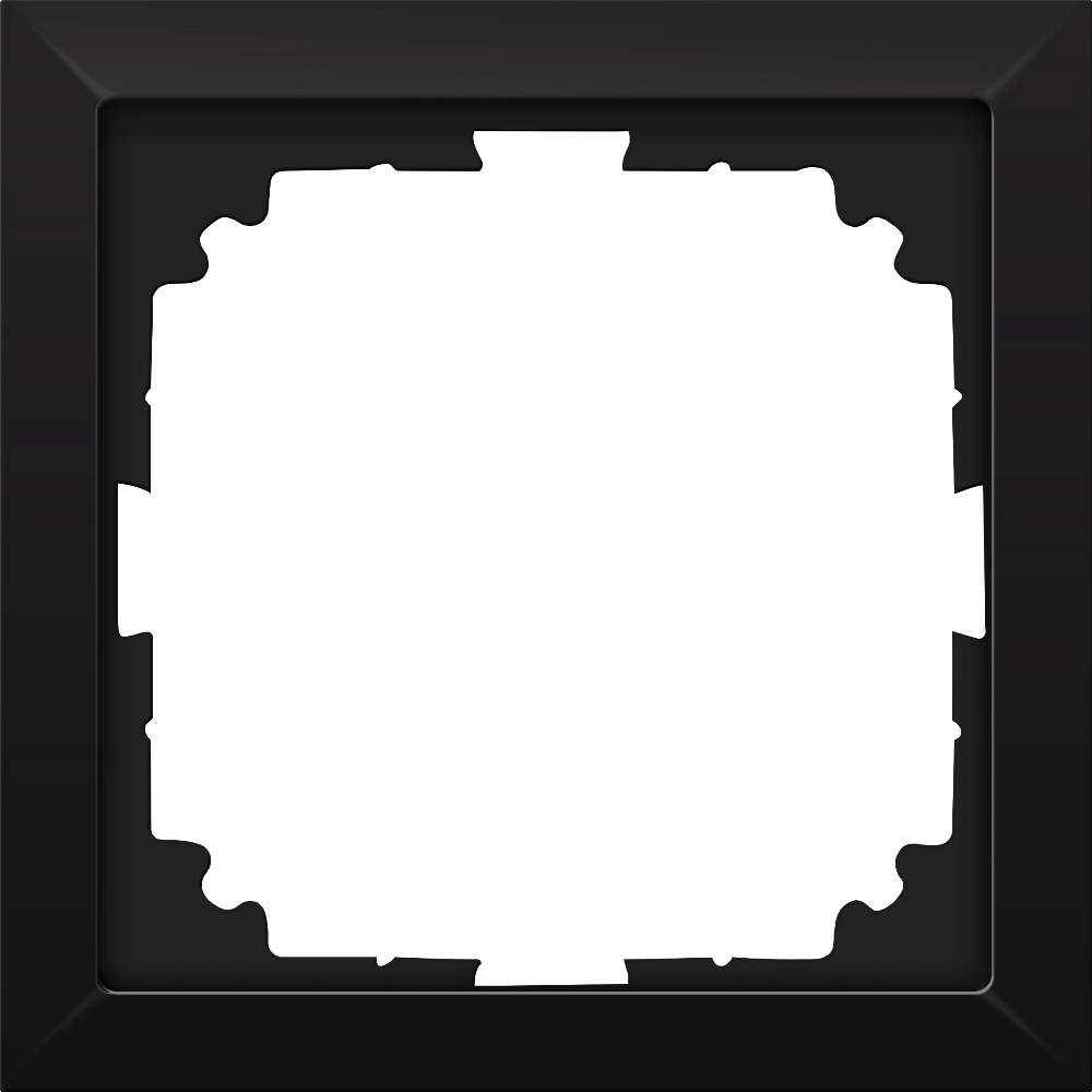 Рамка промежуточная Donel R98 для монтажа устройств Карбон матовый DA40830