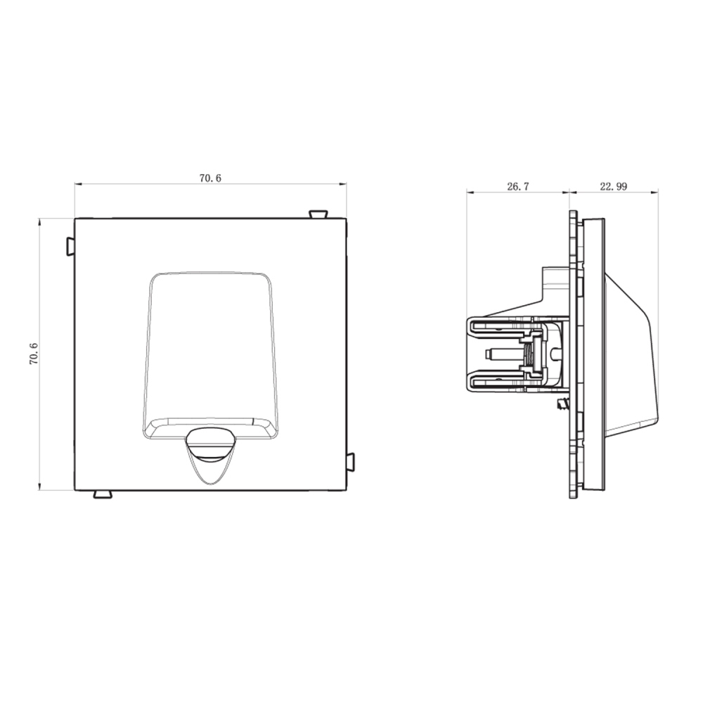 Вывод кабеля Donel R98 Изумруд матовый DA87139 — изображение 3