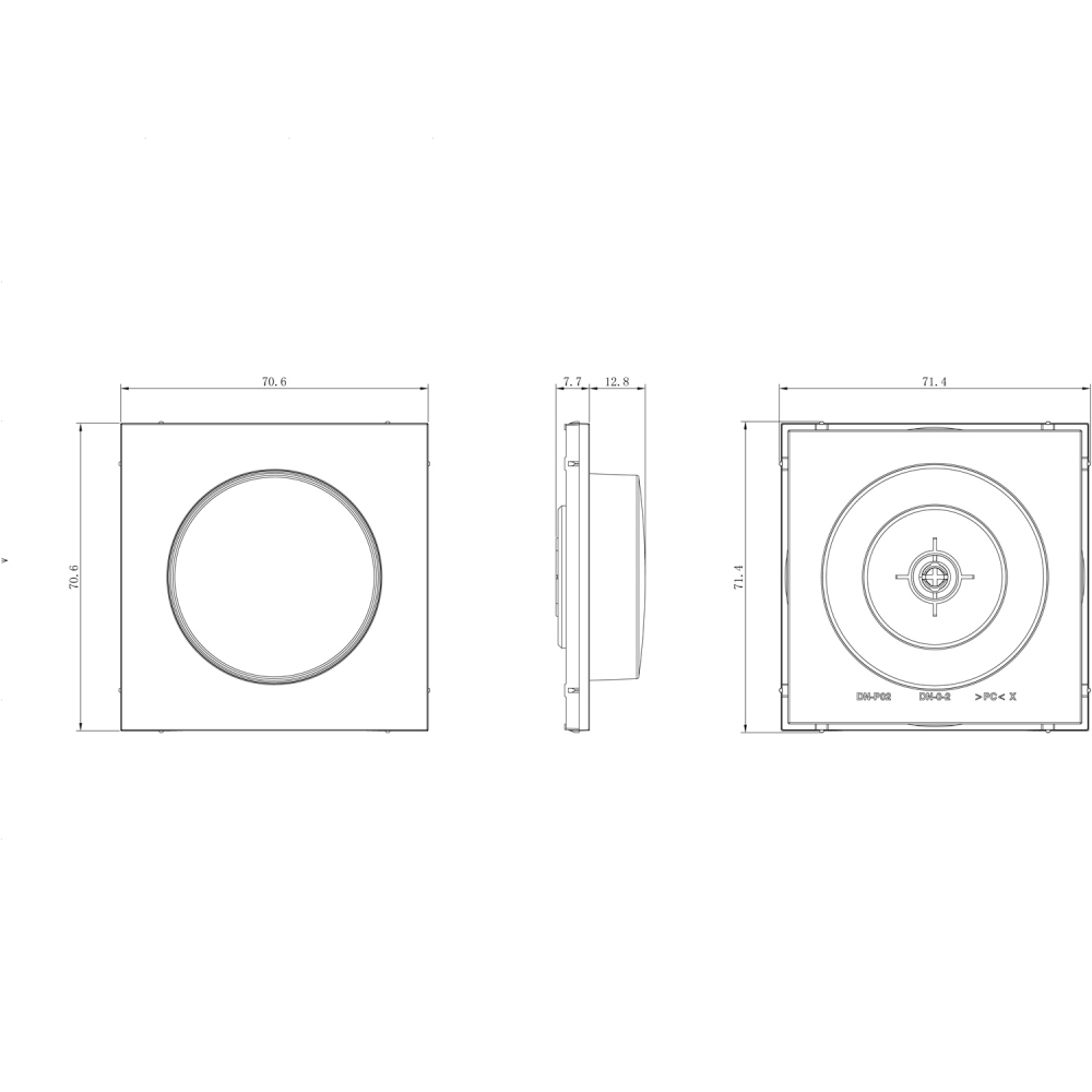 Диммер Donel R98 Dali роторный Карбон матовый DDIMTWDali-2-DA65030 — изображение 5