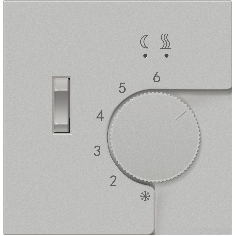 Терморегулятор механический Donel R98 с внешним датчиком пола Серый матовый DTEF231-DA14940 — изображение 2