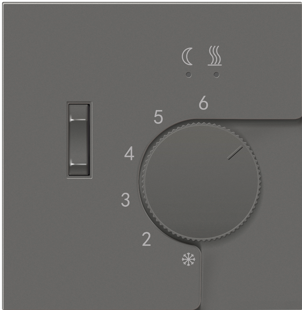 Терморегулятор механический Donel R98 с внешним датчиком пола Шоколад матовый DTEF231-DA14942 — изображение 2