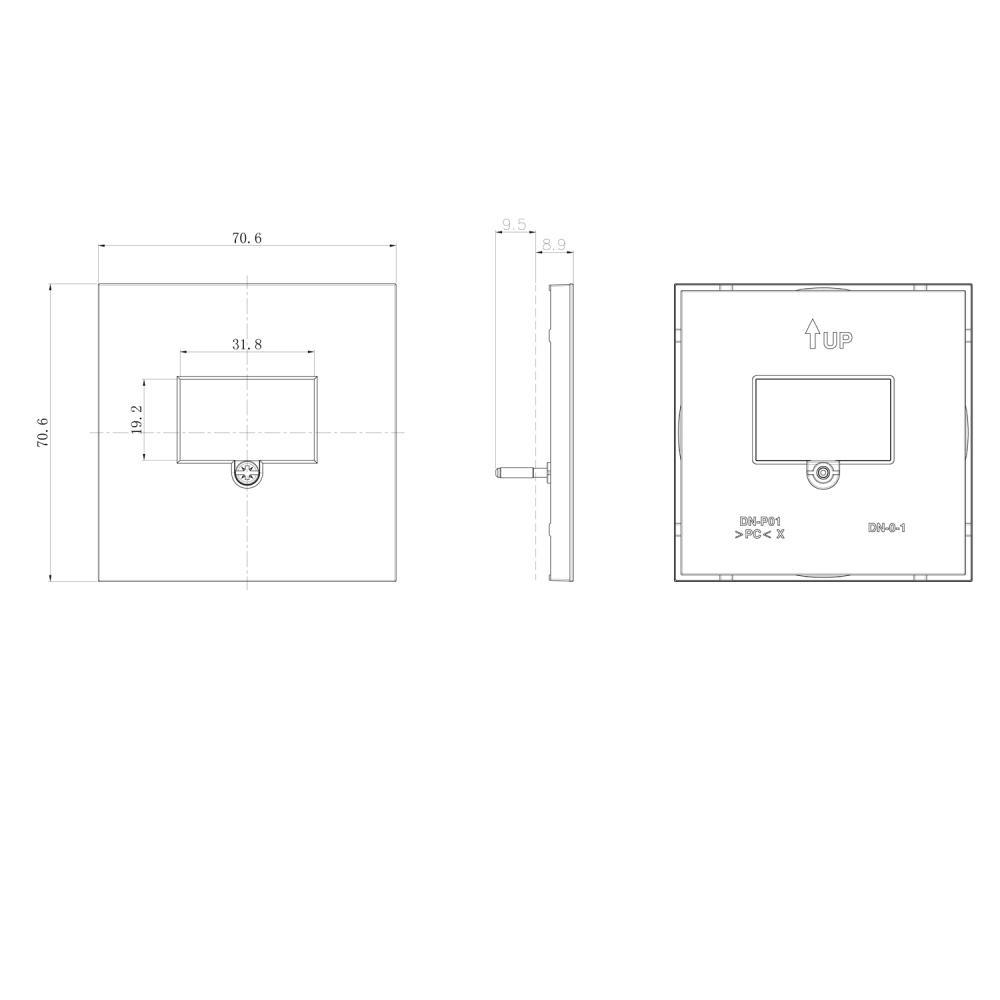 Розетка встраиваемая HDMI Donel R98 2.0a Шоколад матовый STRS20A-DA27642 — изображение 3