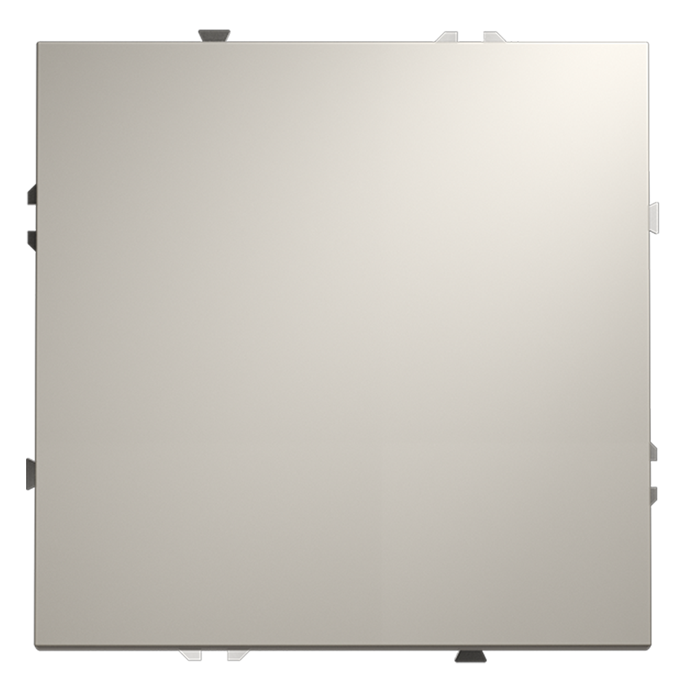 Выключатель одноклавишный встраиваемый Voltum S70 Кашемир VLS010103