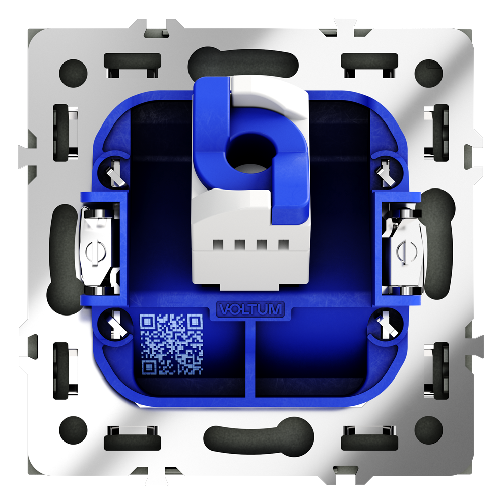 Розетка встраиваемая Ethernet Voltum S70 RJ45 cat.6 Графит VLS060107 — изображение 3