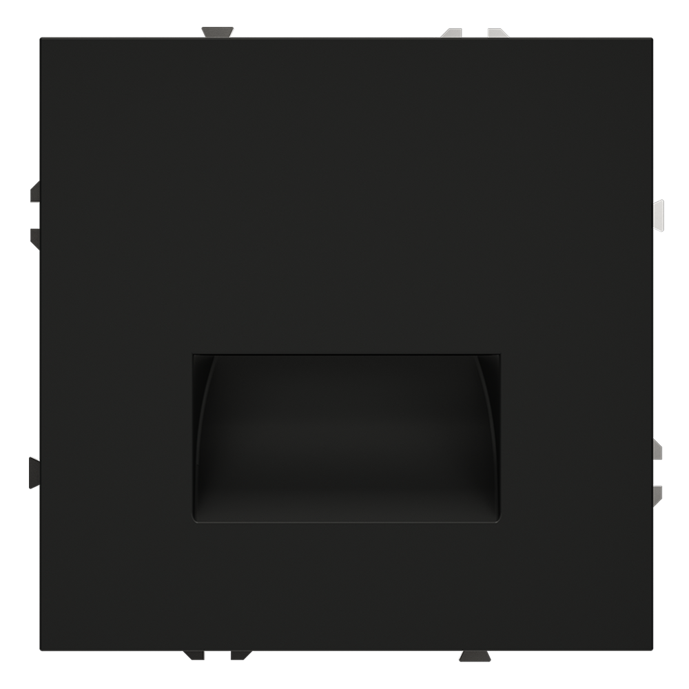 LED подсветка встраиваемая Voltum S70 Черный матовый VLS070608