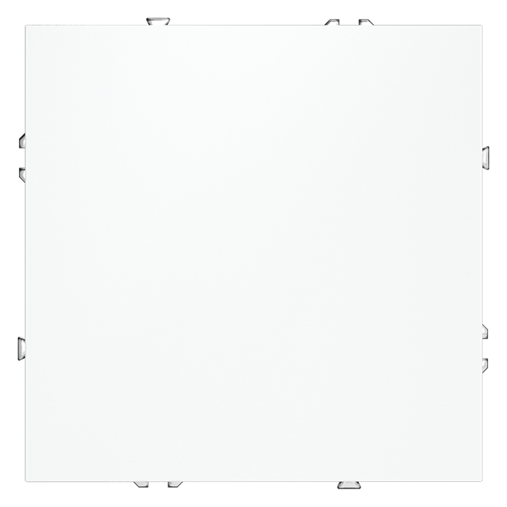 Заглушка Voltum S70 с суппортом Белый матовый VLS080102