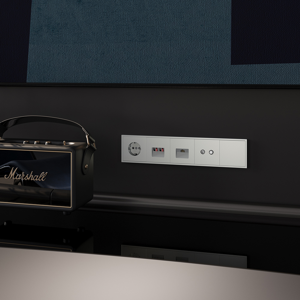 Заглушка Voltum S70 с суппортом Сталь VLS080105 — изображение 4