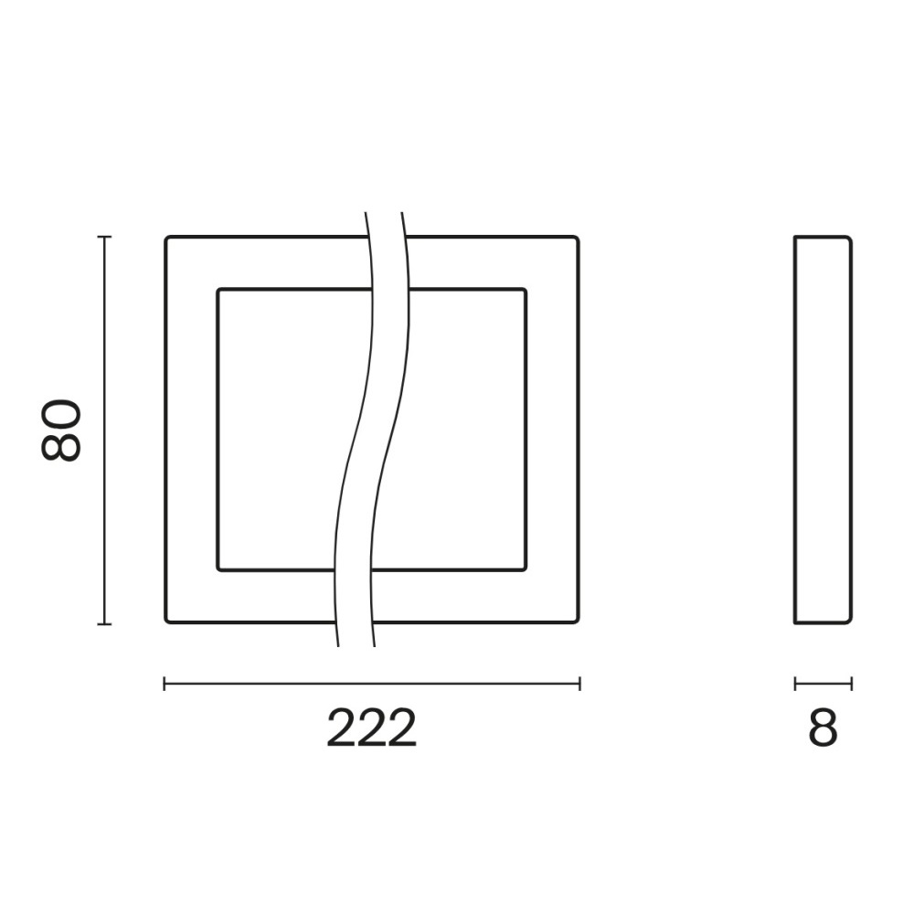 Рамка пластиковая Voltum S70 на 3 поста Графит глянцевый VLS100307 — изображение 5
