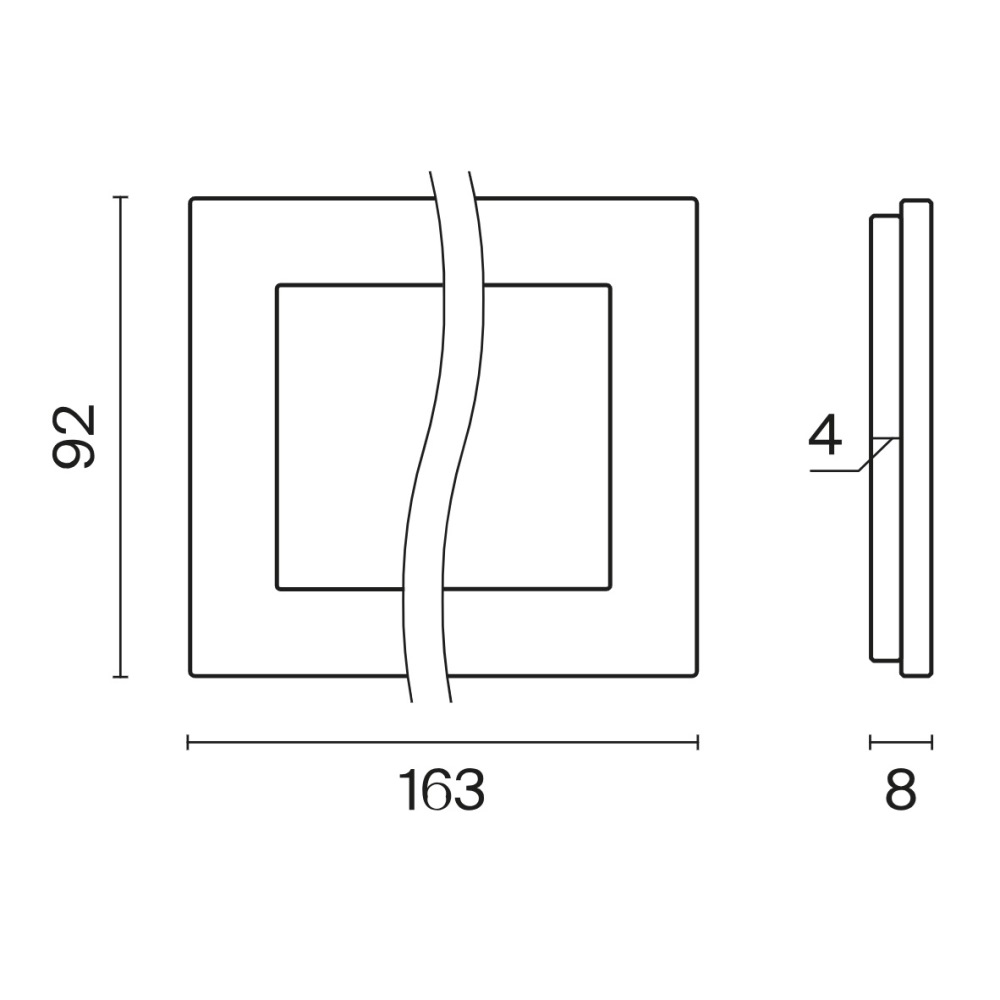 Рамка стеклянная Voltum S70 на 2 поста Белый матовый VLS110202 — изображение 5