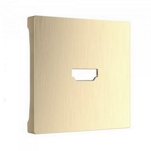 Накладка для розетки HDMI Werkel Шампань рифленый W1196010
