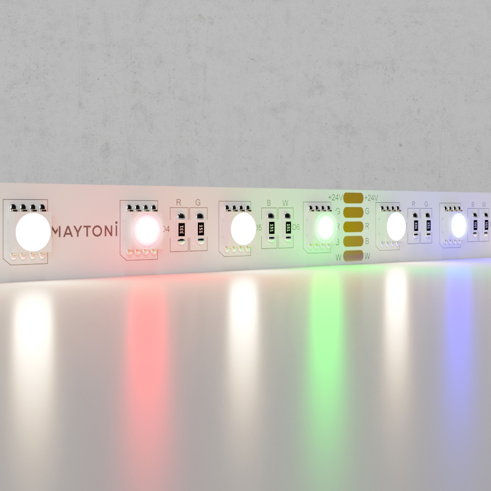 Светодиодная лента Standard Maytoni Led Strip Standard 5 м RGB Белый 10180