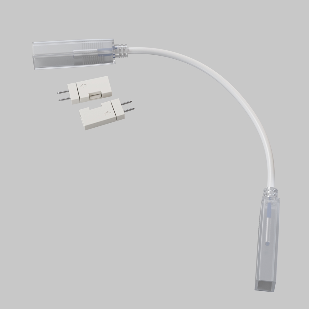 Двусторонний коннектор с проводом Maytoni Led Strip Ultra для светодиодной ленты Белый 201206