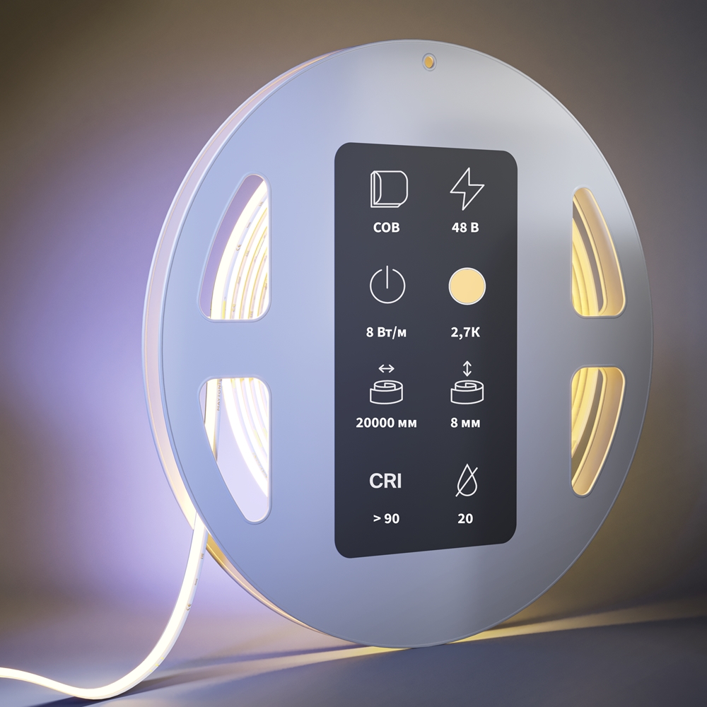 Светодиодная лента Maytoni Led Strip Ultra 20 м 2700 К Белый 201218 — изображение 2